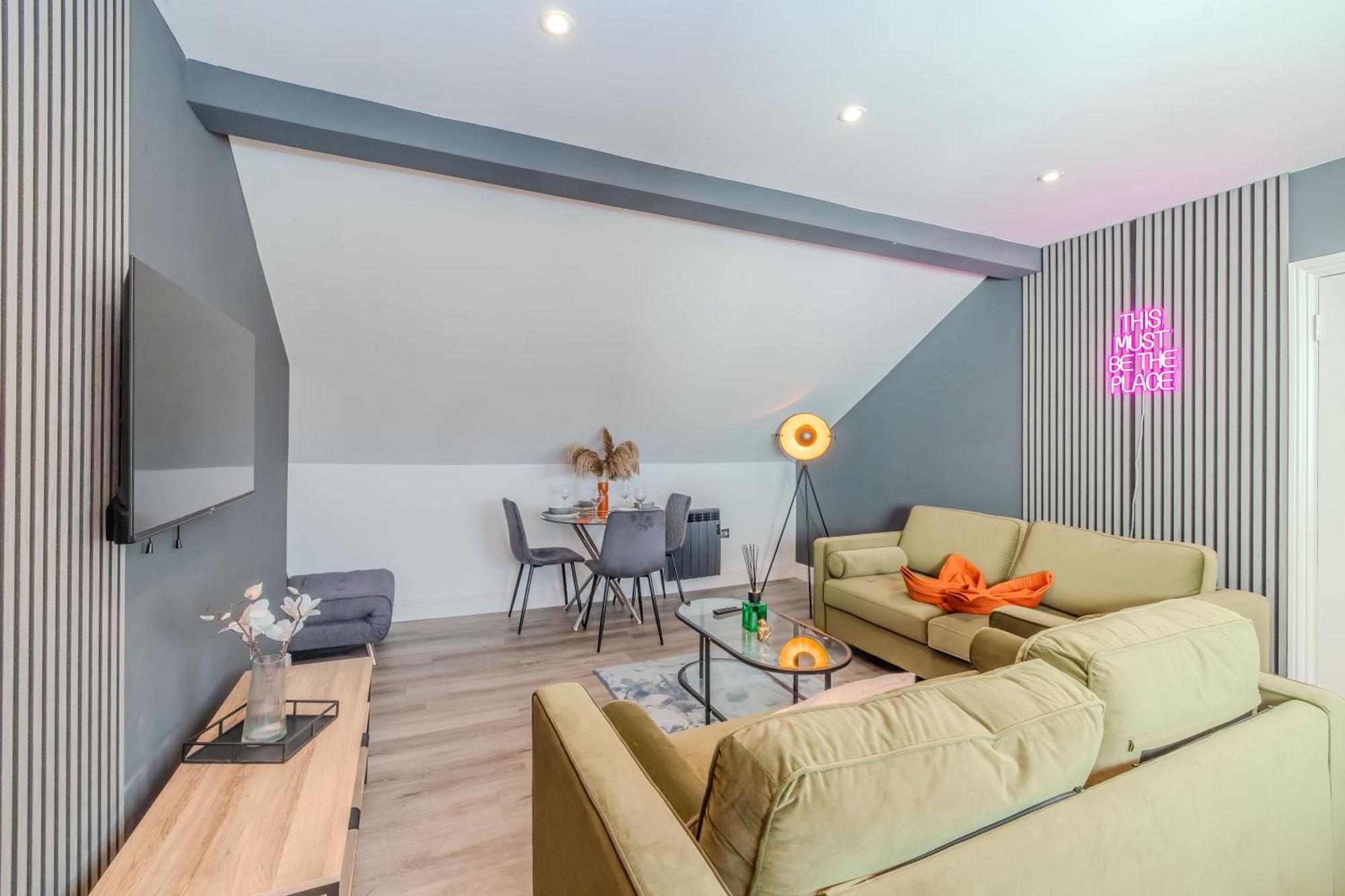 Luxe City Living L 2-Bedroom Flat With Free Parking Brighton Exterior foto