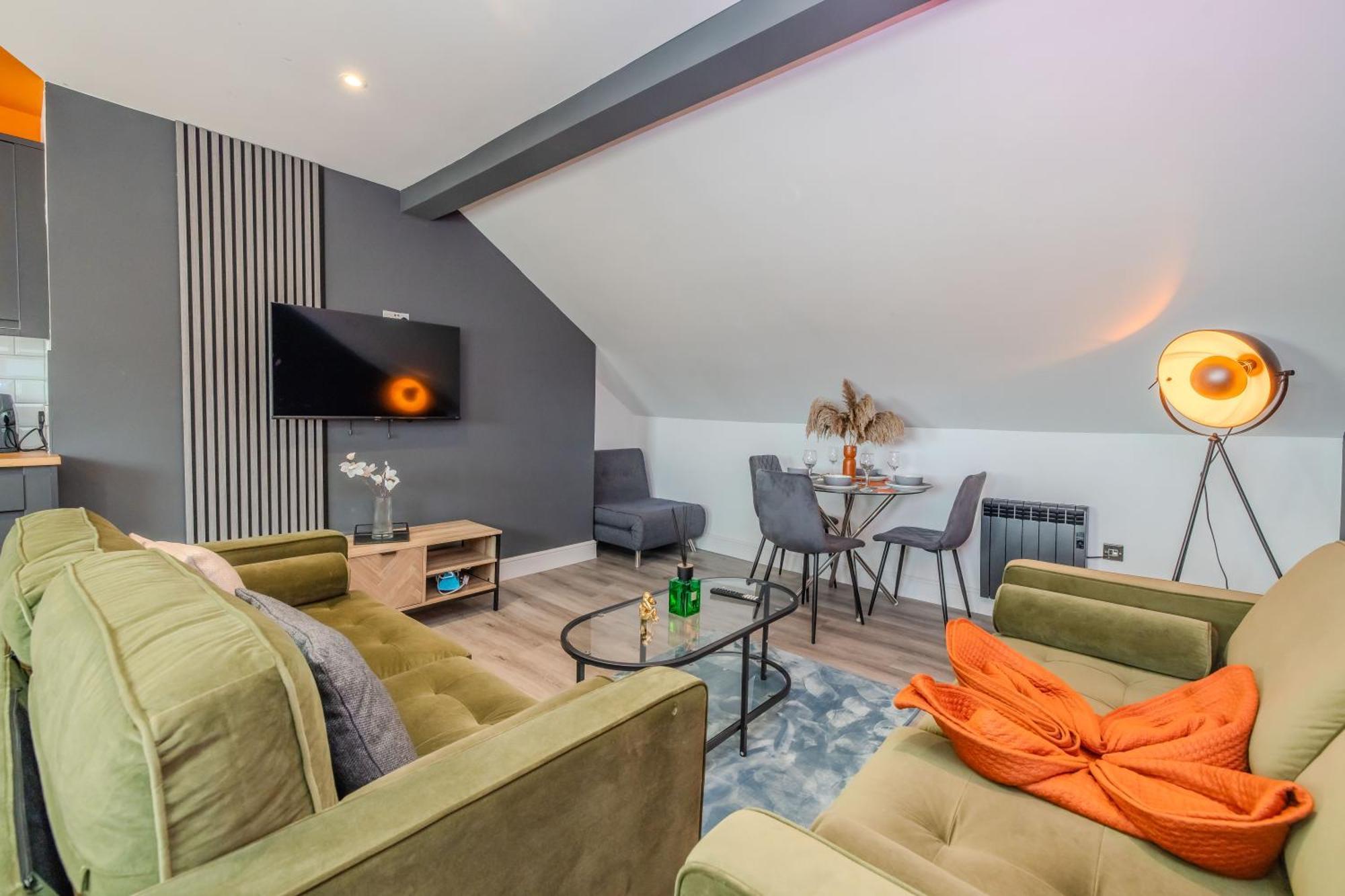 Luxe City Living L 2-Bedroom Flat With Free Parking Brighton Exterior foto