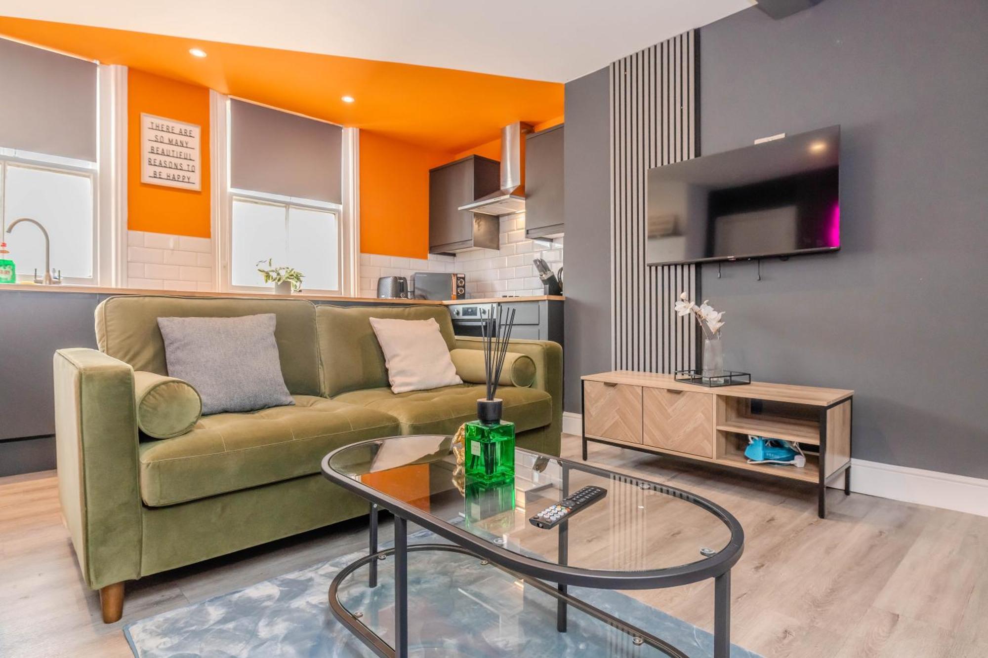 Luxe City Living L 2-Bedroom Flat With Free Parking Brighton Exterior foto
