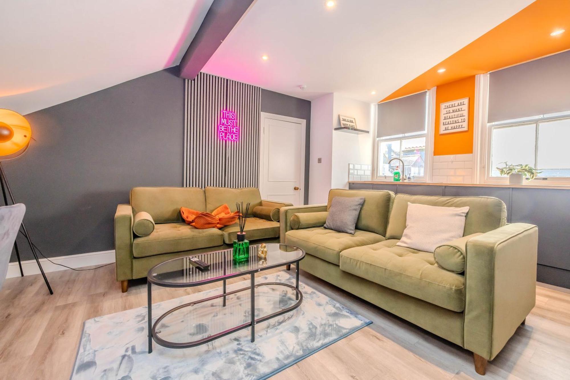 Luxe City Living L 2-Bedroom Flat With Free Parking Brighton Exterior foto